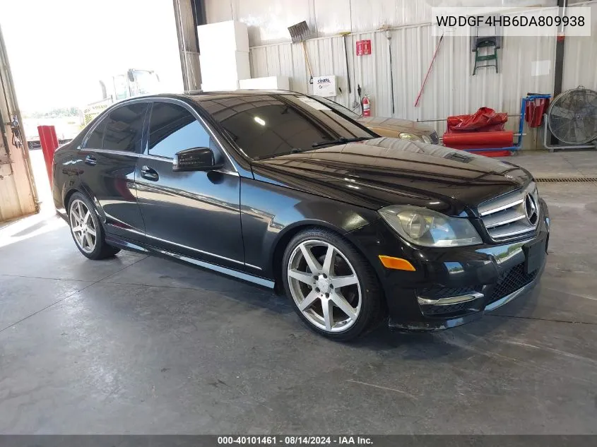 2013 Mercedes-Benz C 250 Luxury/Sport VIN: WDDGF4HB6DA809938 Lot: 40101461