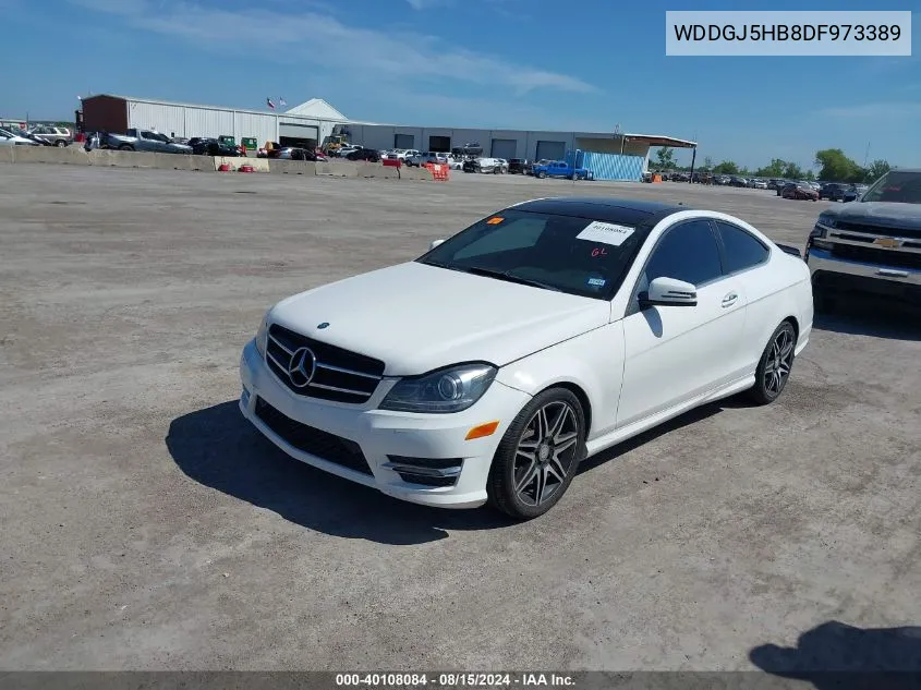 2013 Mercedes-Benz C 350 Sport VIN: WDDGJ5HB8DF973389 Lot: 40108084