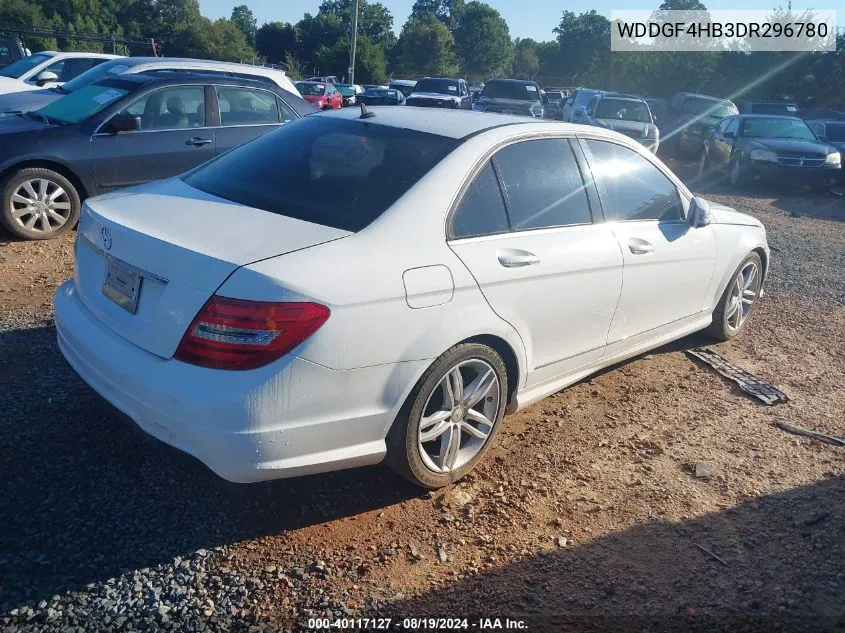 2013 Mercedes-Benz C 250 VIN: WDDGF4HB3DR296780 Lot: 40528378