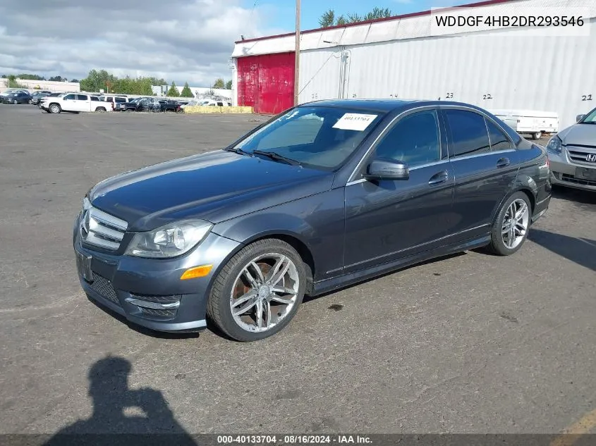 2013 Mercedes-Benz C 250 Luxury/Sport VIN: WDDGF4HB2DR293546 Lot: 40133704