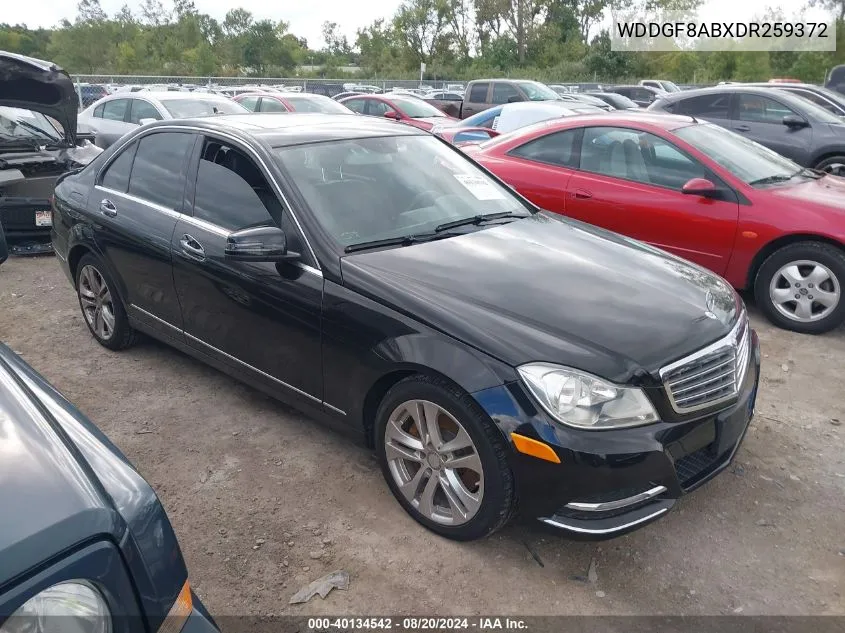 2013 Mercedes-Benz C 300 4Matic VIN: WDDGF8ABXDR259372 Lot: 40134542