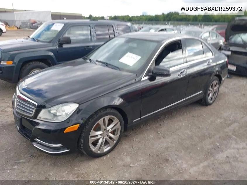 2013 Mercedes-Benz C 300 4Matic VIN: WDDGF8ABXDR259372 Lot: 40134542