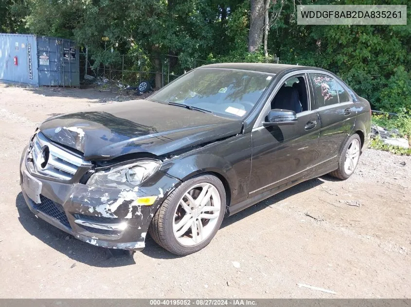 2013 Mercedes-Benz C 300 Luxury 4Matic/Sport 4Matic VIN: WDDGF8AB2DA835261 Lot: 40195052