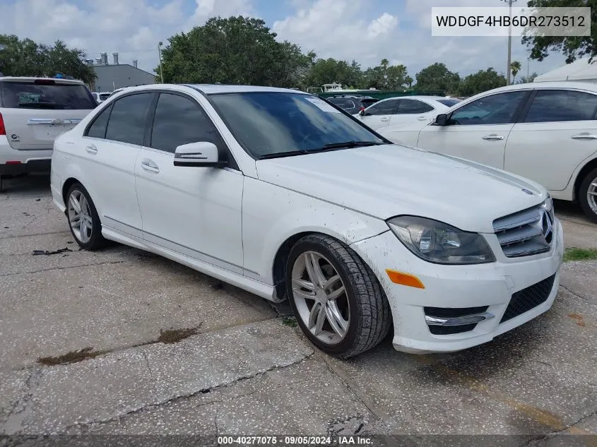 2013 Mercedes-Benz C 250 Luxury/Sport VIN: WDDGF4HB6DR273512 Lot: 40277075