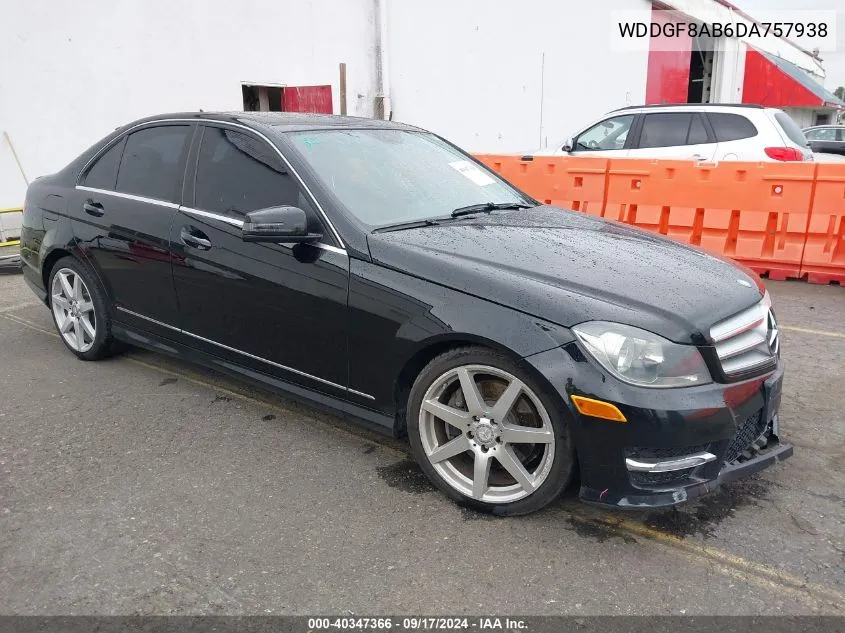 2013 Mercedes-Benz C 300 Luxury 4Matic/Sport 4Matic VIN: WDDGF8AB6DA757938 Lot: 40347366