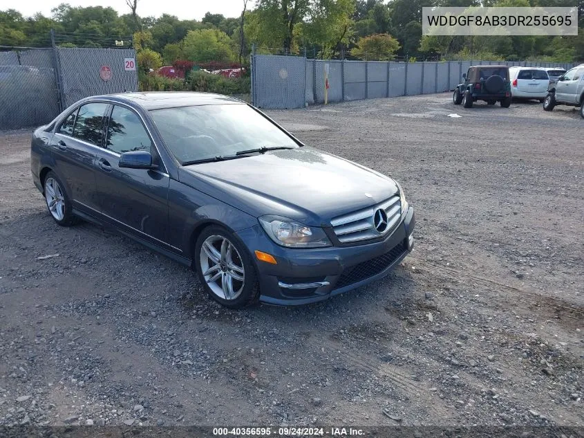 2013 Mercedes-Benz C 300 VIN: WDDGF8AB3DR255695 Lot: 40356595