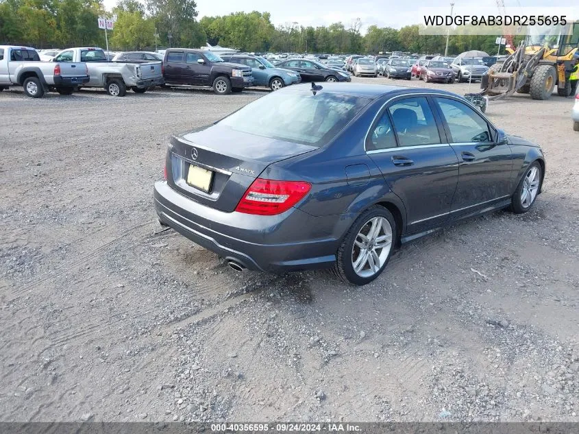 2013 Mercedes-Benz C 300 VIN: WDDGF8AB3DR255695 Lot: 40356595