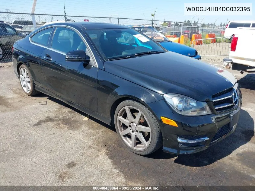 2013 Mercedes-Benz C 250 VIN: WDDGJ4HB4DG032395 Lot: 40439064