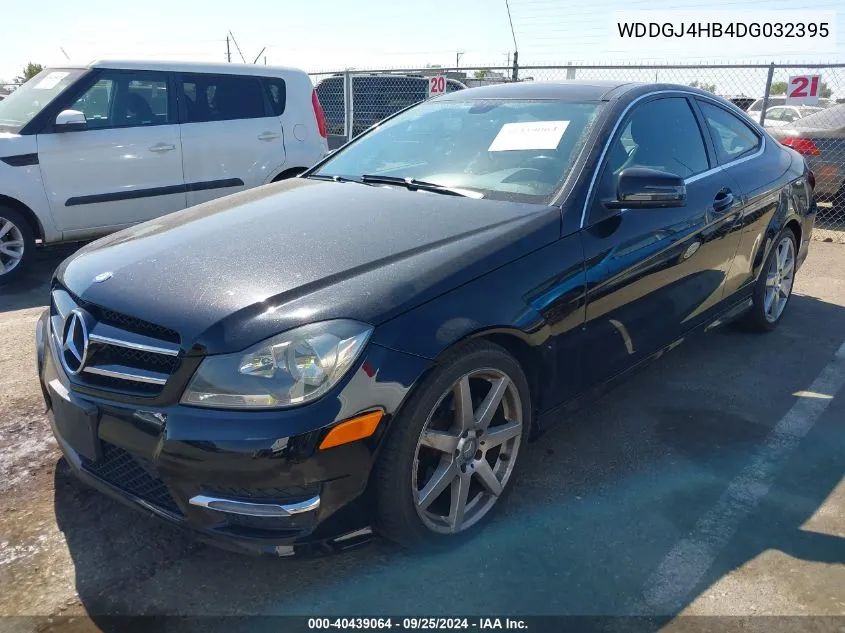 2013 Mercedes-Benz C 250 VIN: WDDGJ4HB4DG032395 Lot: 40439064