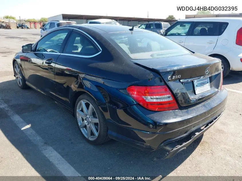 2013 Mercedes-Benz C 250 VIN: WDDGJ4HB4DG032395 Lot: 40439064