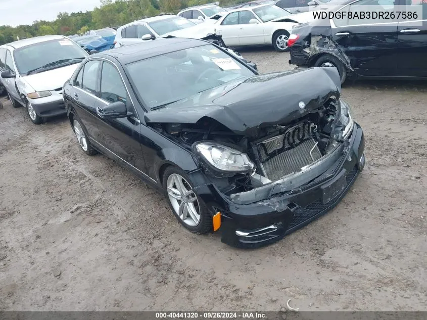 2013 Mercedes-Benz C 300 Luxury 4Matic/Sport 4Matic VIN: WDDGF8AB3DR267586 Lot: 40441320