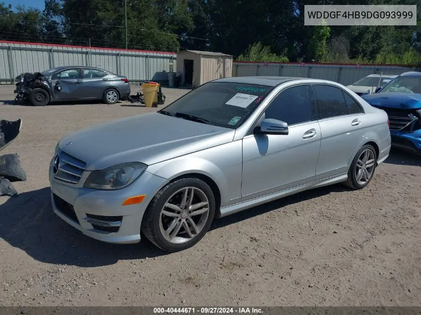 2013 Mercedes-Benz C 250 Luxury/Sport VIN: WDDGF4HB9DG093999 Lot: 40444671