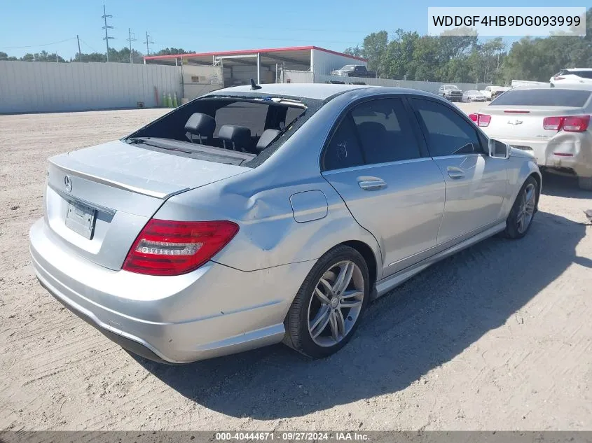 2013 Mercedes-Benz C 250 Luxury/Sport VIN: WDDGF4HB9DG093999 Lot: 40444671