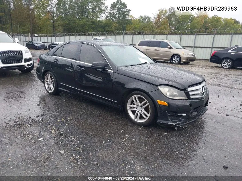 2013 Mercedes-Benz C 250 Luxury/Sport VIN: WDDGF4HB9DR289963 Lot: 40444848