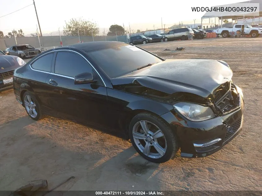 2013 Mercedes-Benz C 250 VIN: WDDGJ4HB4DG043297 Lot: 40472111