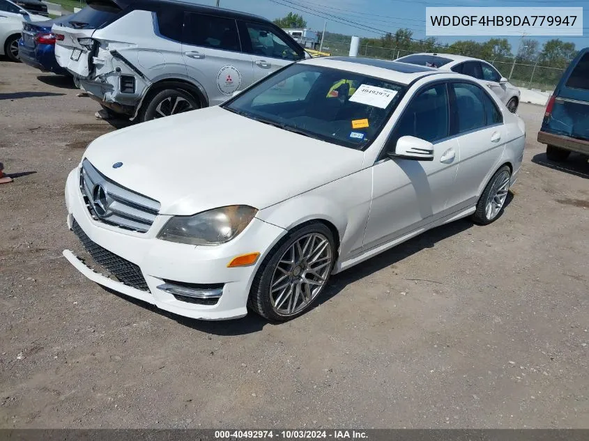 2013 Mercedes-Benz C 250 Luxury/Sport VIN: WDDGF4HB9DA779947 Lot: 40492974