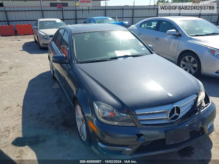 2013 Mercedes-Benz C 300 Luxury 4Matic/Sport 4Matic VIN: WDDGF8AB2DR293788 Lot: 40500957