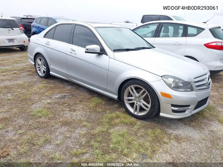 2013 Mercedes-Benz C 250 VIN: WDDGF4HB0DR293061 Lot: 40508866