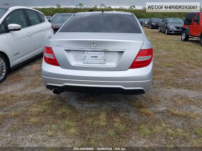 2013 Mercedes-Benz C 250 VIN: WDDGF4HB0DR293061 Lot: 40508866