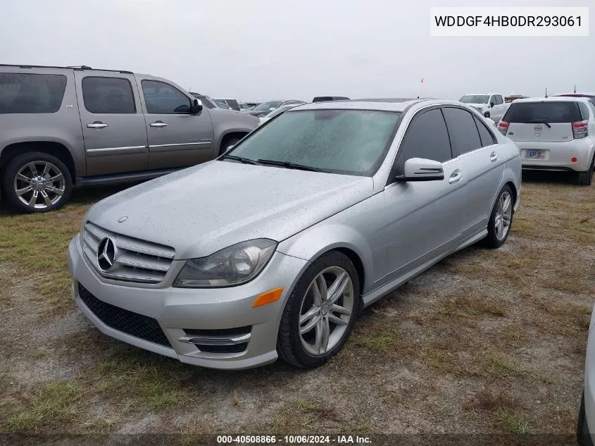 2013 Mercedes-Benz C 250 VIN: WDDGF4HB0DR293061 Lot: 40508866