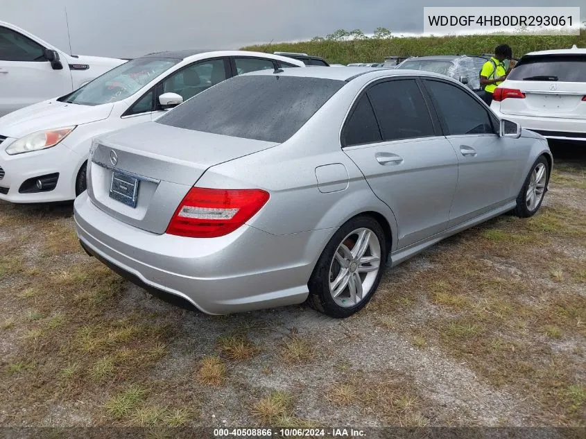 2013 Mercedes-Benz C 250 VIN: WDDGF4HB0DR293061 Lot: 40508866