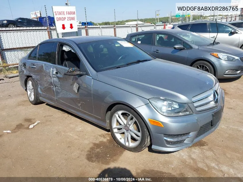 2013 Mercedes-Benz C 300 Luxury 4Matic/Sport 4Matic VIN: WDDGF8ABXDR286765 Lot: 40536878