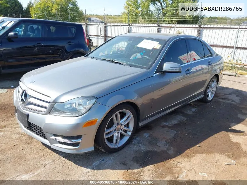 2013 Mercedes-Benz C 300 Luxury 4Matic/Sport 4Matic VIN: WDDGF8ABXDR286765 Lot: 40536878