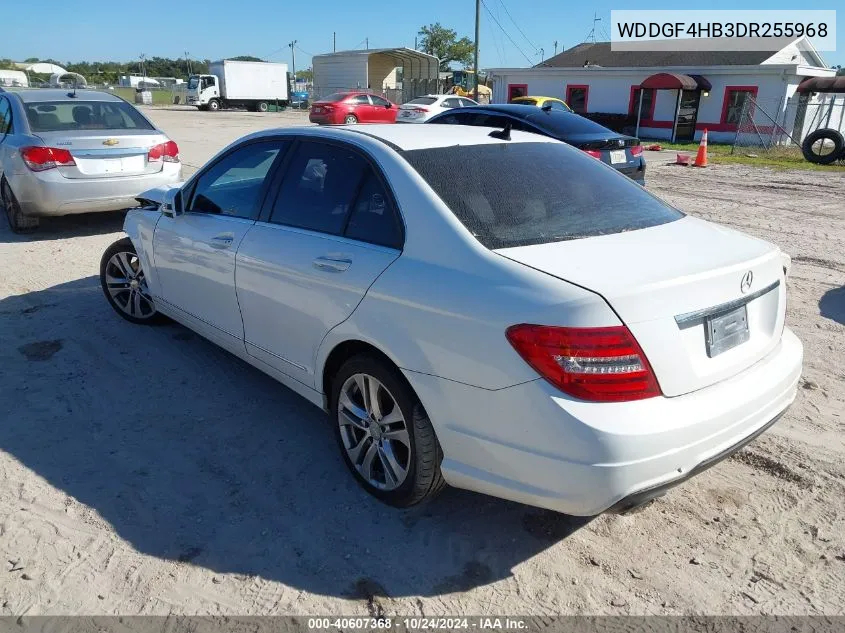 2013 Mercedes-Benz C 250 Luxury/Sport VIN: WDDGF4HB3DR255968 Lot: 40607368