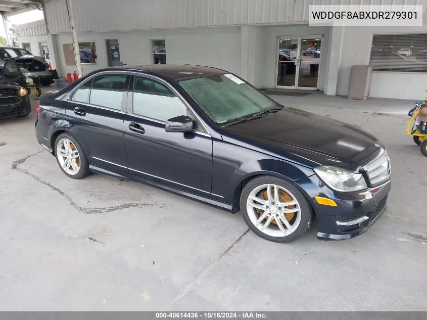 2013 Mercedes-Benz C 300 Luxury 4Matic/Sport 4Matic VIN: WDDGF8ABXDR279301 Lot: 40614436