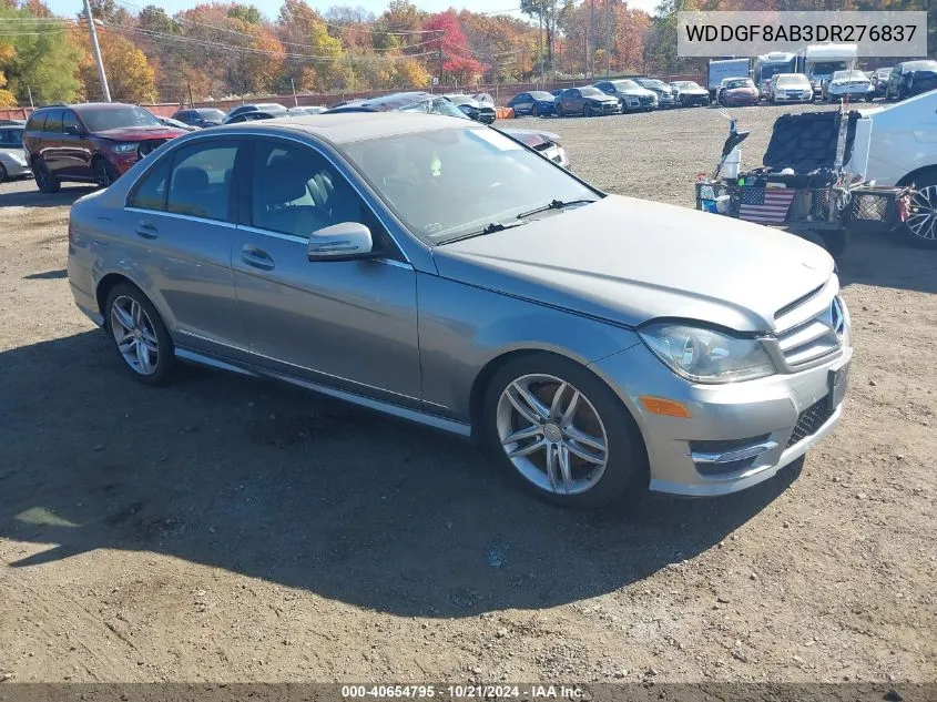 2013 Mercedes-Benz C 300 Luxury 4Matic/Sport 4Matic VIN: WDDGF8AB3DR276837 Lot: 40654795