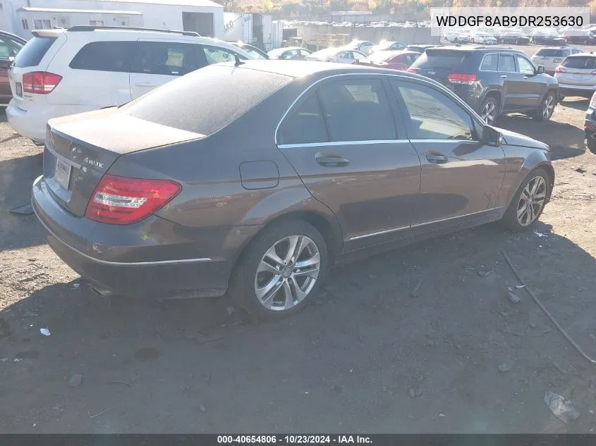 2013 Mercedes-Benz C 300 Luxury 4Matic/Sport 4Matic VIN: WDDGF8AB9DR253630 Lot: 40654806