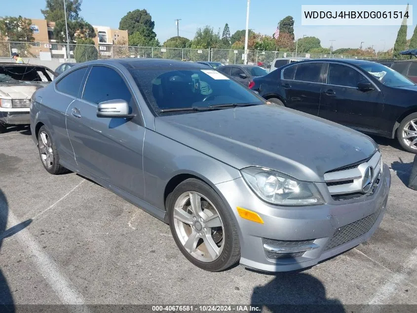 2013 Mercedes-Benz C 250 VIN: WDDGJ4HBXDG061514 Lot: 40676581