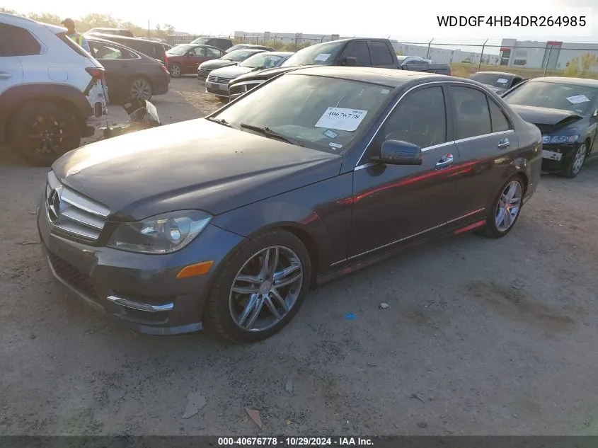 2013 Mercedes-Benz C 250 Luxury/Sport VIN: WDDGF4HB4DR264985 Lot: 40676778