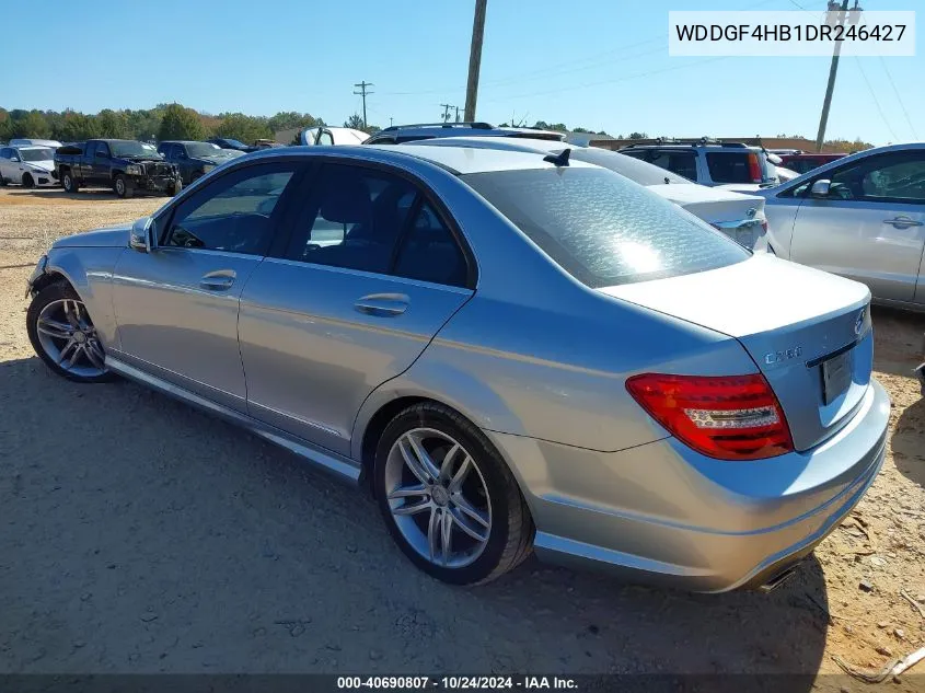 2013 Mercedes-Benz C 250 Luxury/Sport VIN: WDDGF4HB1DR246427 Lot: 40690807