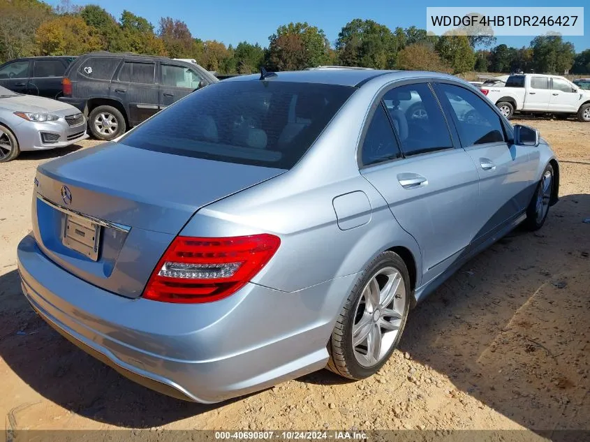 2013 Mercedes-Benz C 250 Luxury/Sport VIN: WDDGF4HB1DR246427 Lot: 40690807