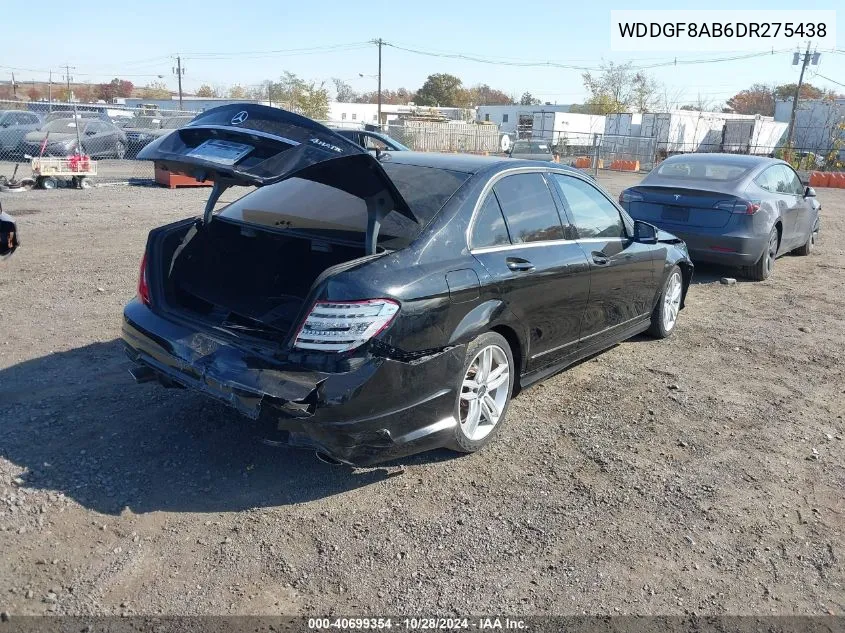 2013 Mercedes-Benz C 300 Luxury 4Matic/Sport 4Matic VIN: WDDGF8AB6DR275438 Lot: 40699354