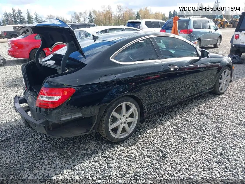 WDDGJ4HB5DG011894 2013 Mercedes-Benz C 250