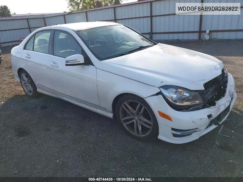 2013 Mercedes-Benz C 300 Luxury 4Matic/Sport 4Matic VIN: WDDGF8AB9DR282822 Lot: 40744438