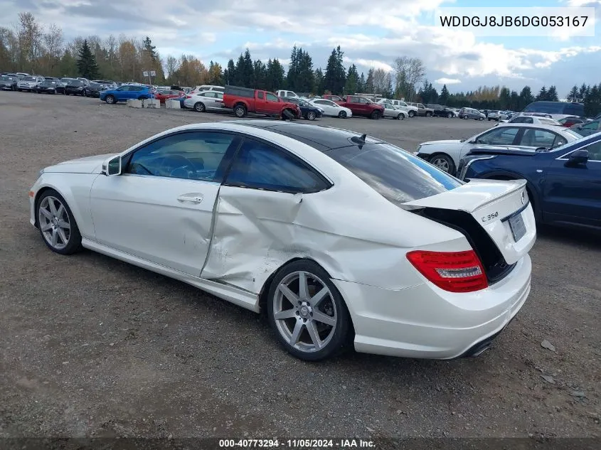 WDDGJ8JB6DG053167 2013 Mercedes-Benz C 350 Sport 4Matic