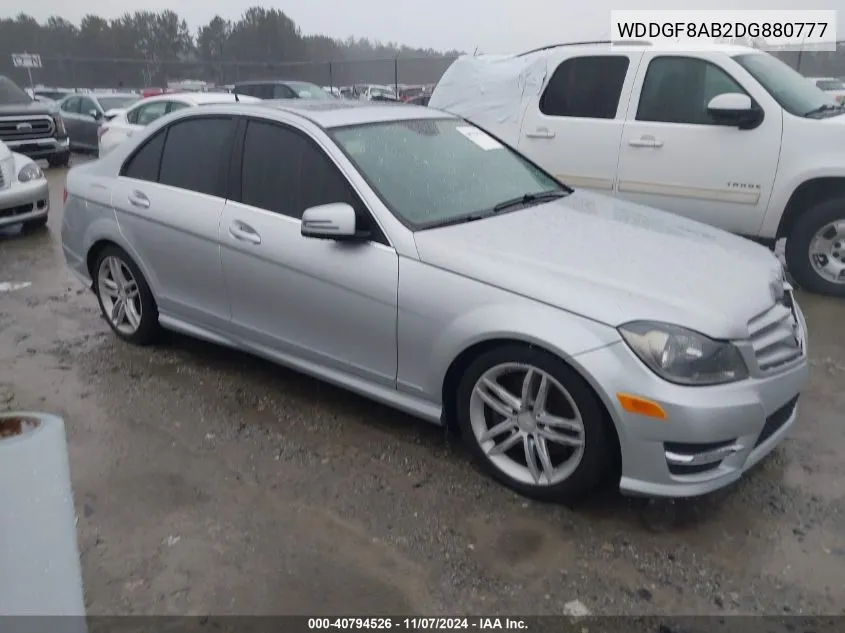 2013 Mercedes-Benz C 300 Luxury 4Matic/Sport 4Matic VIN: WDDGF8AB2DG880777 Lot: 40794526