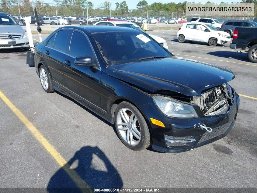 2013 Mercedes-Benz C 300 Luxury 4Matic/Sport 4Matic VIN: WDDGF8AB8DA833563 Lot: 40808510