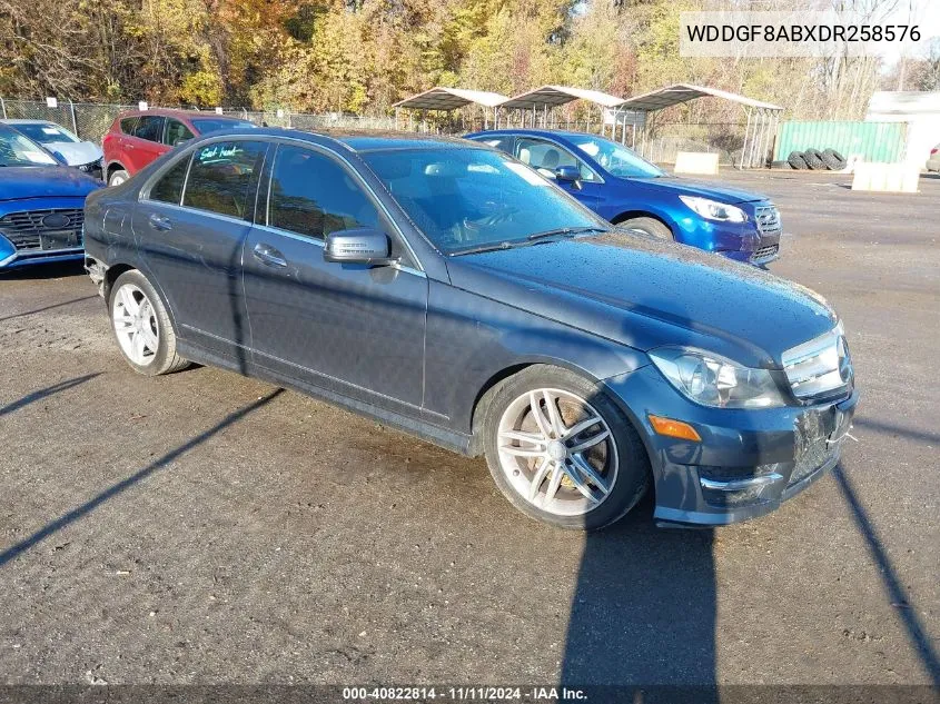 2013 Mercedes-Benz C 300 Luxury 4Matic/Sport 4Matic VIN: WDDGF8ABXDR258576 Lot: 40822814