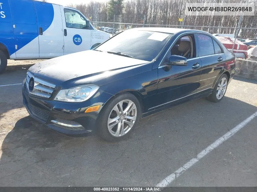 2013 Mercedes-Benz C 250 Luxury/Sport VIN: WDDGF4HB8DR269848 Lot: 40823352