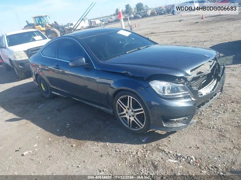 2013 Mercedes-Benz C 250 VIN: WDDGJ4HB0DG006683 Lot: 40834630