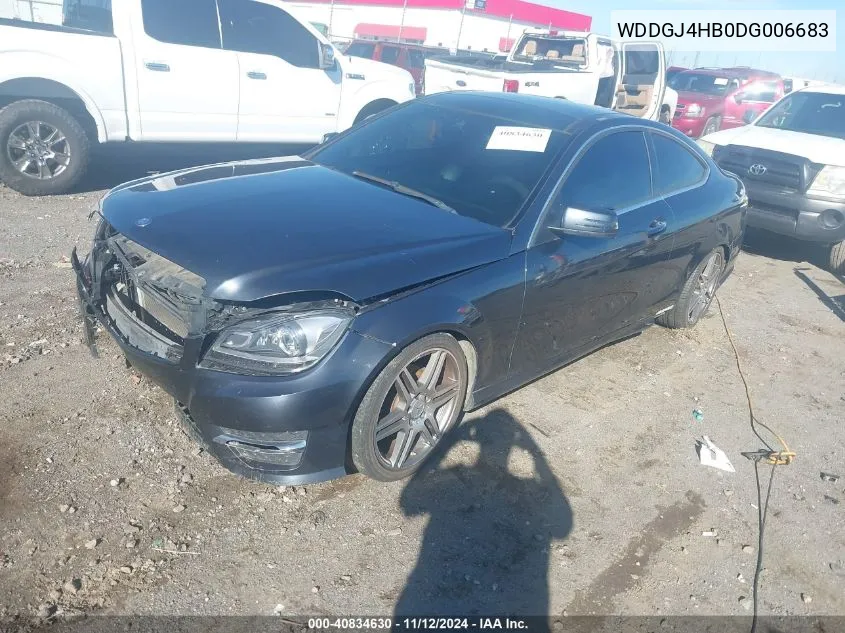 2013 Mercedes-Benz C 250 VIN: WDDGJ4HB0DG006683 Lot: 40834630