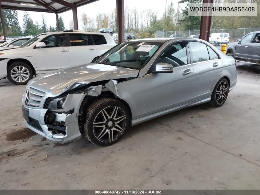 2013 Mercedes-Benz C 250 Luxury/Sport VIN: WDDGF4HB9DA855408 Lot: 40849742