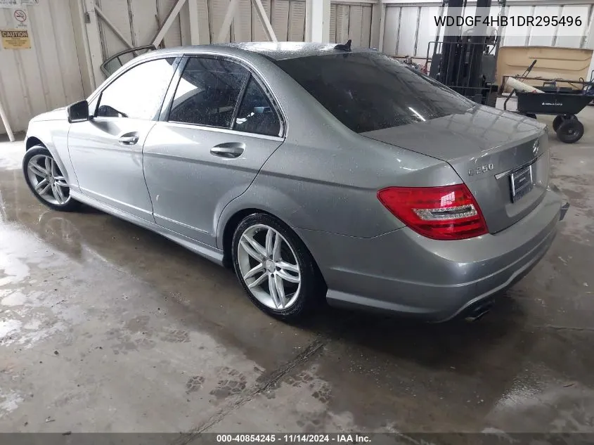 2013 Mercedes-Benz C 250 Luxury/Sport VIN: WDDGF4HB1DR295496 Lot: 40854245