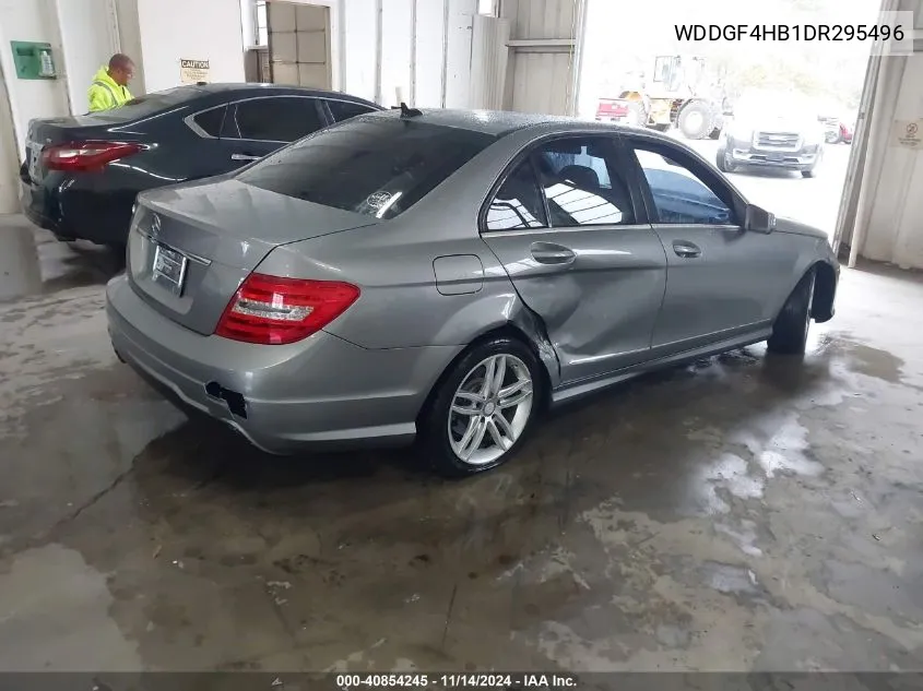 2013 Mercedes-Benz C 250 Luxury/Sport VIN: WDDGF4HB1DR295496 Lot: 40854245