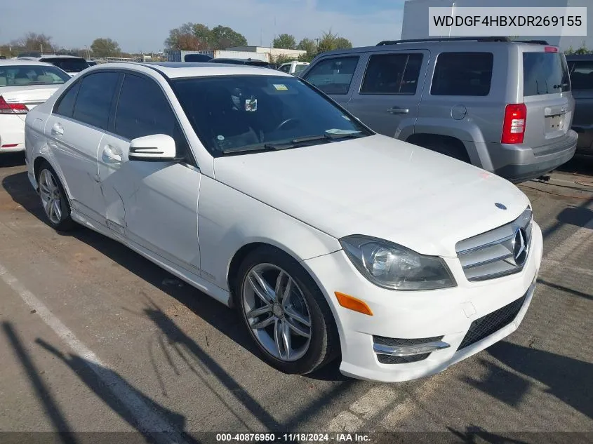 2013 Mercedes-Benz C 250 Luxury/Sport VIN: WDDGF4HBXDR269155 Lot: 40876950