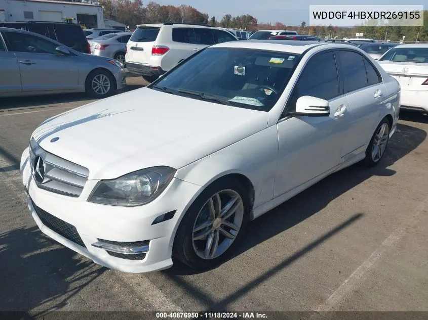 2013 Mercedes-Benz C 250 Luxury/Sport VIN: WDDGF4HBXDR269155 Lot: 40876950